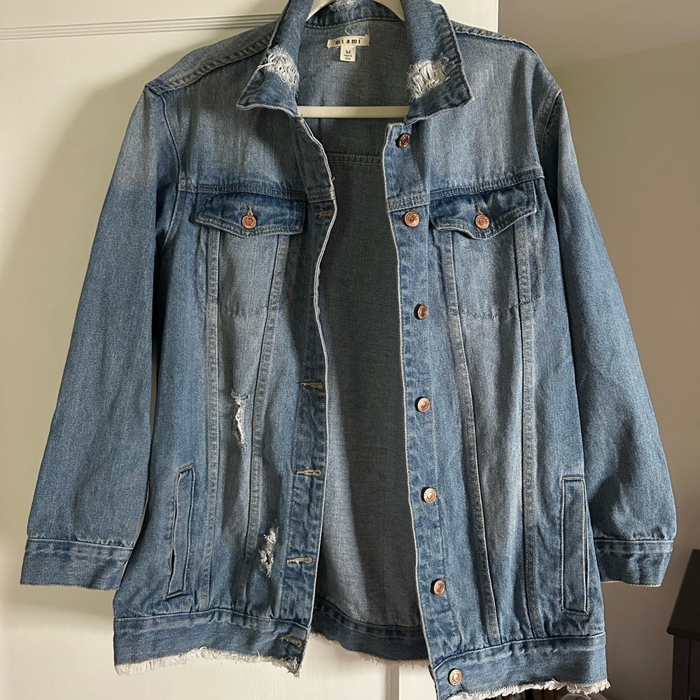 Oversized Jean Jacket